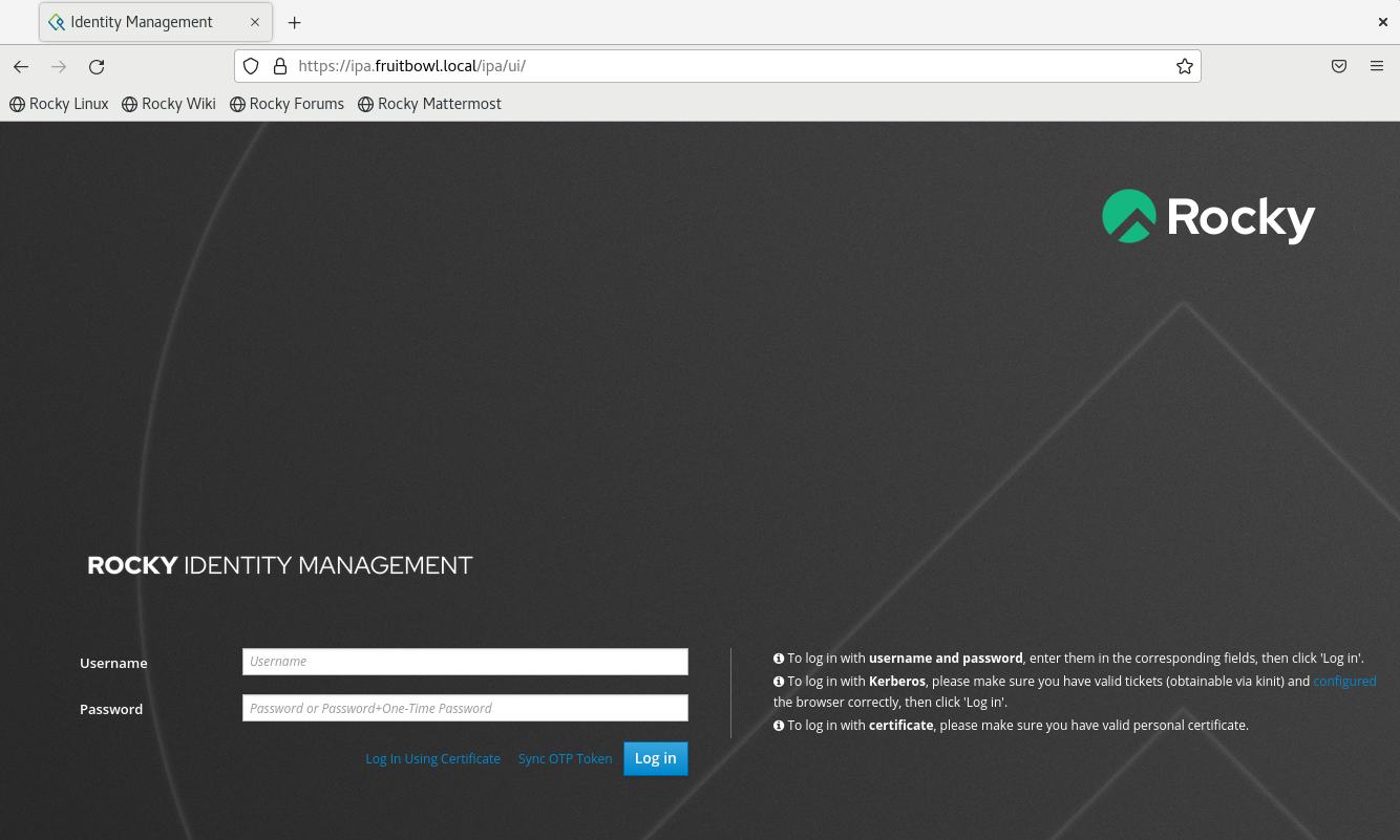 linux identity management