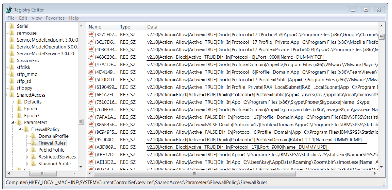 windows firewall