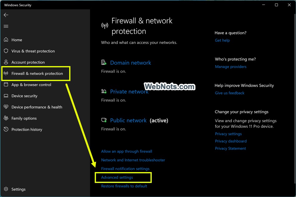 microsoft defender firewall