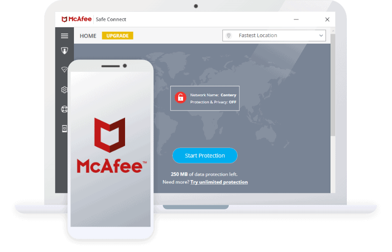 vpn mcafee
